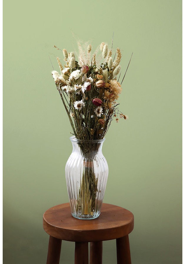 Whitlow dried meadow bouquet handcrafted from naturally dried stems by Bouquet Cards